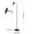 61.02'' Black LED Arched Floor Lamp