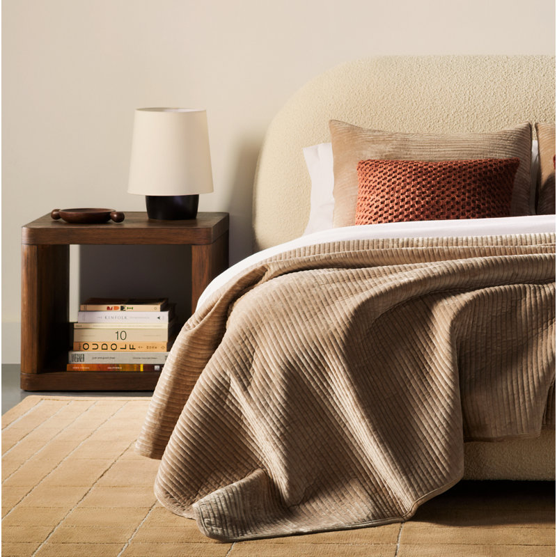 Alon Dan 14" Modern Classic LED Table Lamp With Cream Tapered Drum Shade And Heavy Ceramic Base - Light Bulb Included