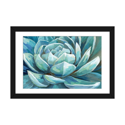 «Cerulean Succulent», reproduction sur toile