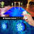 White Low Voltage Battery Powered Integrated LED Deck Light Kit