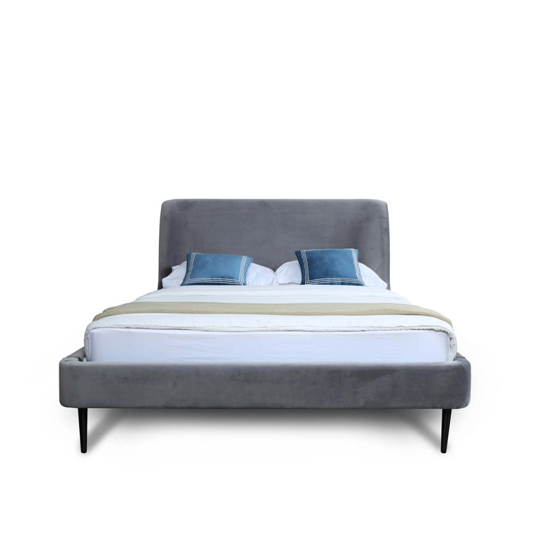 Lit double tapissier Heather