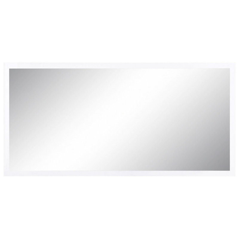 Jibberding Engineered Wood Flat Wall Mirror, 60 cm H x 120 cm W