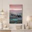«Wild Horses at Pink Sunset Mountains», art mural sur toile-1531919456