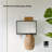 Cubiko Metal Flat Wall Mirror