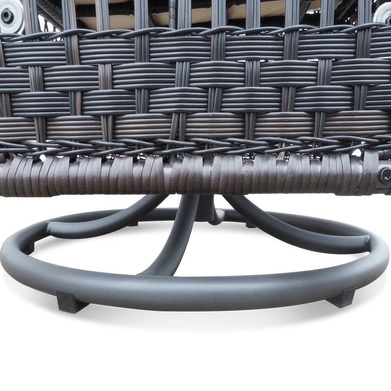 Chaise berçante Lynnwood, Brun
