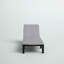 Chaise longue inclinable d'extérieur réglable Trajen