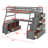 Jeffree Kids Twin Loft Bed with Drawers-732370833