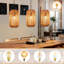 3 - Light Stainless Steel Caged Pendant