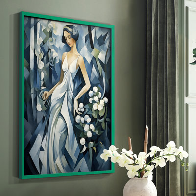 WOMEN Series DLxx III - reproduction encadrée de qualité supérieure - prête à être accrochée - aucun clou requis