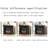 Black Solid Wood Electric Fireplace