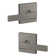 Custom Northbrook Hall-Closet and Bed-Bath Lever with Collins Trim