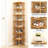 8 Tier Bamboo Shoe Rack