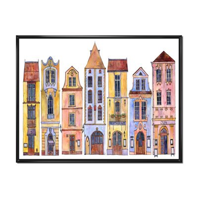 " Sketch Of Old Europe Street IV "