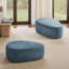 Adna 111.3Cm Wide Triangle Footstool Ottoman-796859709