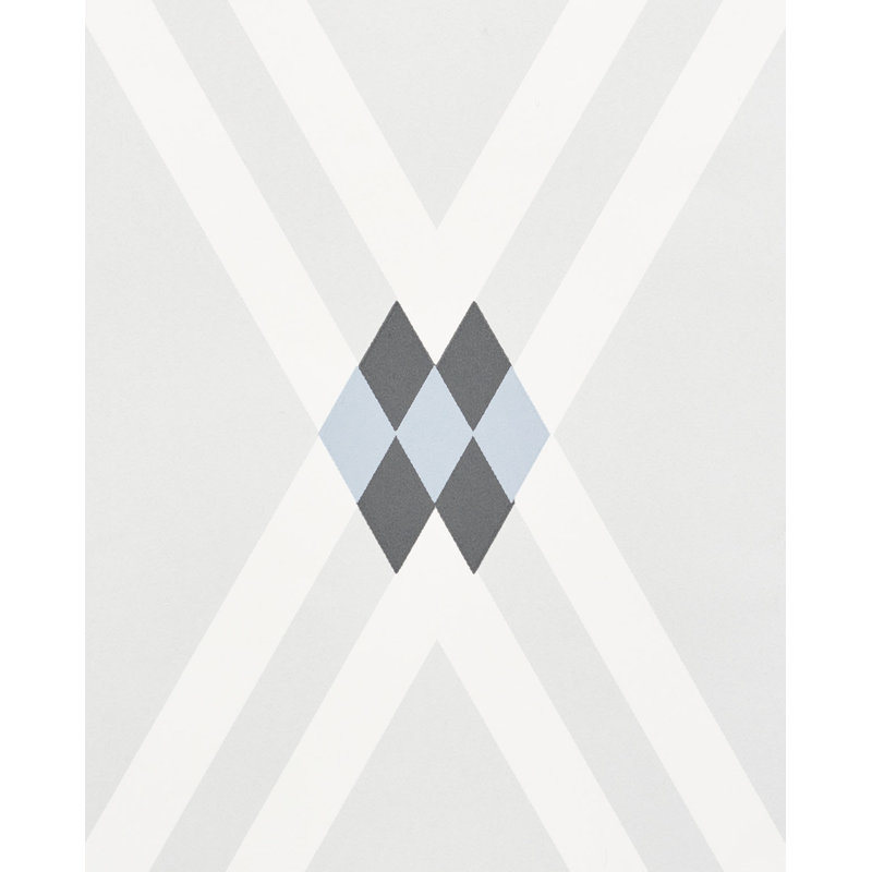 Papier peint Schumacher x David Oliver Asolo, Bleu