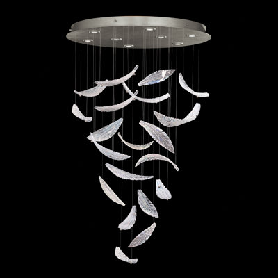 Luminaire suspendu rond 32 po Elevate