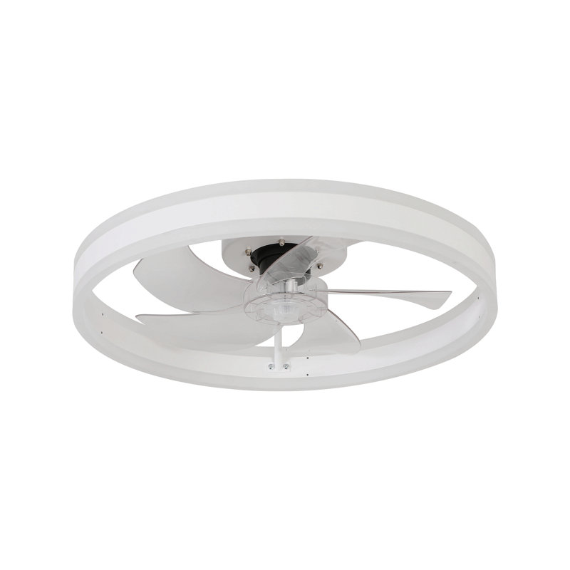 Ventilateur de plafond avec lumières DEL à intensité variable, Naturel / blanc