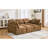 Brown 85.4" Multi - Functional Modular Sectional With Charging Ports, Phone Holder, And Lumbar Pillows For Contemporary Home Decor L Shaped Movable , Ergonomic Flexible Furnishing-606492214