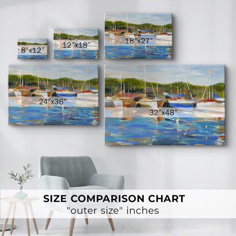 Nautical Series-CCxxxvi -Galerie enveloppée Cavas, 32 x 48