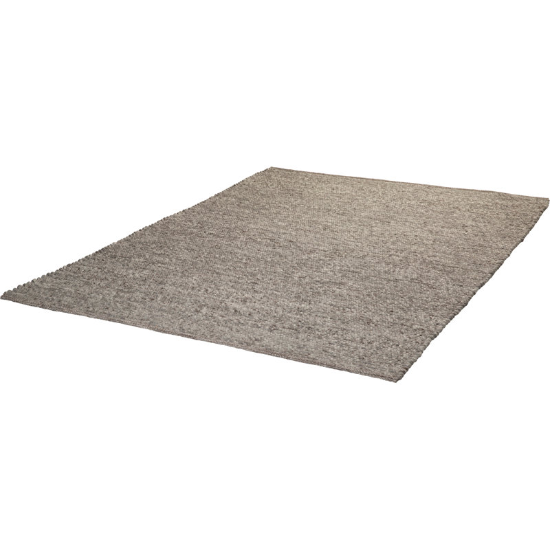 Kjell Uni Hand Woven Area Rug, Rectangle 160 x 230cm, Silver
