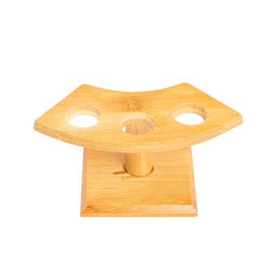 Japanese Style Temaki Sushi Roll Holder Ice Cream Cone Holder With Holes, Kitchen Dining Decor Display Stand, Restaurant Supply Serveware - 3 Hole