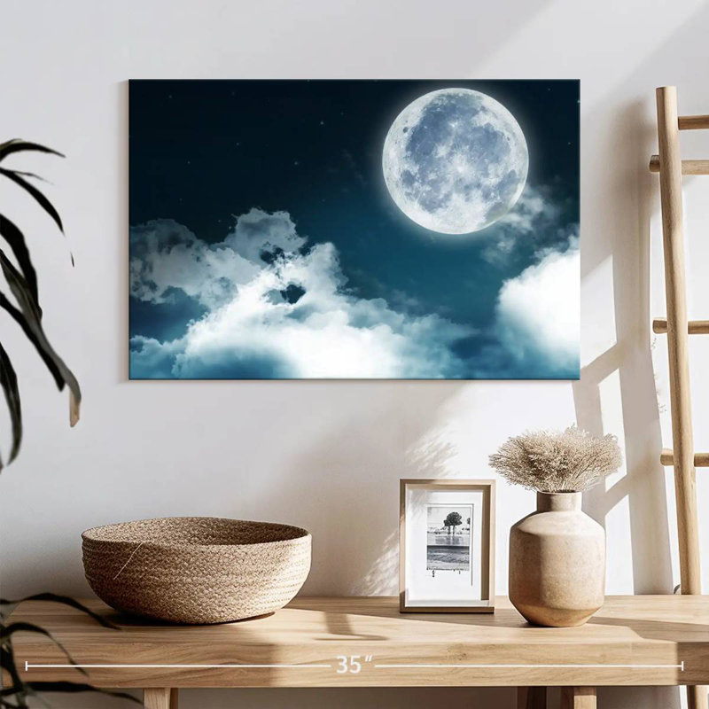 Oberle Night Sky With Clouds, 32" H x 48" W