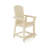 Adirondack Style Counter Chair – Stylish Hdpe Poly Lumber For Dining, Patio-220085904