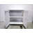 White Double Door Storage Cabinet