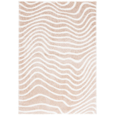 Kadeejah Tahoe Shag Performance Abstract Rug