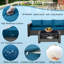 Ensemble de meubles de patio 7 pièces-987781122