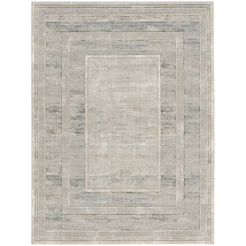 Geometric Area Rug, Rectangle 9' x 12'