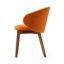 Tuka Upholstered Armchair with Wooden Frame-1131327081-1188789868