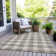 Colzie Gingham Indoor / Outdoor Rug
