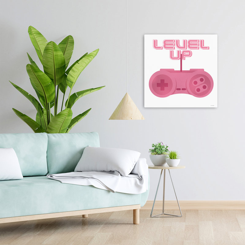 Art de typographie de niveau contemporain en demi-teinte, H 24 po x l 24 po