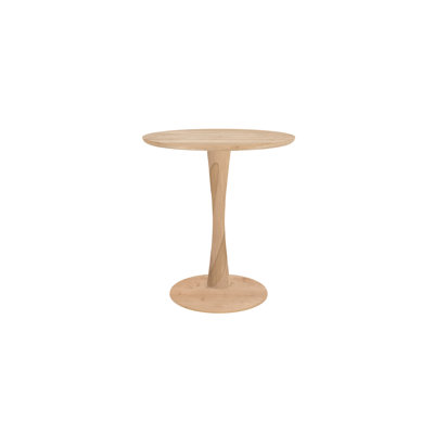 Torsion Round Solid Oak Dining Table