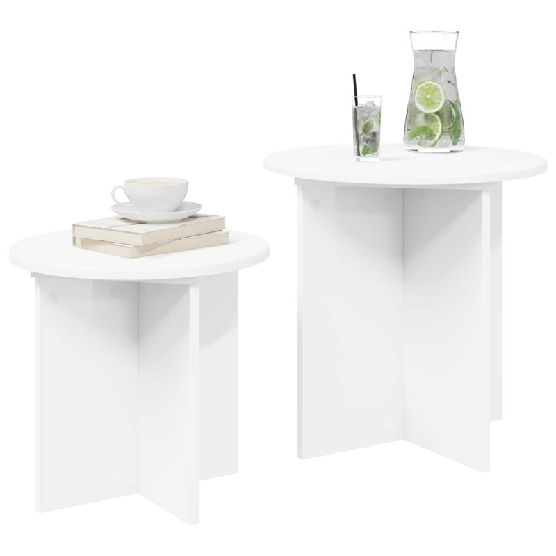End Table, White