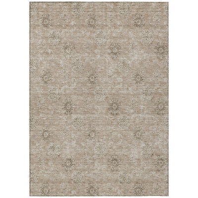Leis Floral Indoor Rug