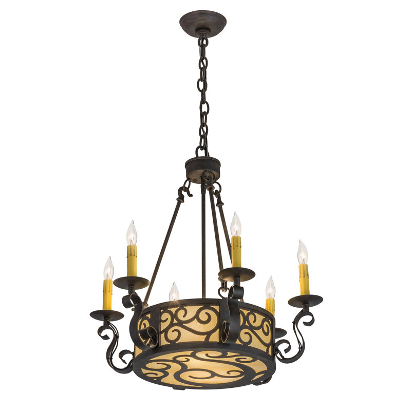 Lustree 8 lumières façon bougie/classique Shoshoni