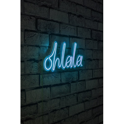 Bande d'éclairage néon flexible à DEL, étanche IP67, 12 V DC, 12,0 x 5,9 x 0,8 pouces | Bleu, gabarit en mousse de PVC, système de suspension murale intégré | Parfait pour la décoration intérieure, les fêtes et les espaces créatifs, 8 à 10 W / mètre