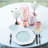 10.9'' H Glass Tabletop Votive Holder-899075128
