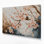 Art mural sur toile beige