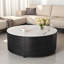Table basse ronde avec rangement-1938947595