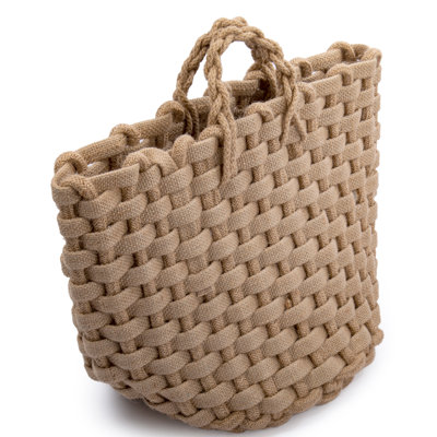 Panier à mèche tressé en jute tressé