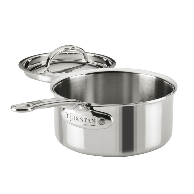 Probond® Luxe 2-quart Professional Clad Stainless Steel Saucepan With Lid, 1.5 quarts