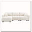 Canapé modulaire en tissu Boucle-1230994536