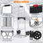 115cm H x 52cm W Utility Cart