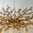 25'' Modern Glam Crystal Chandelier Antique Brass Branch Style 6-light Pendant Ceiling Light For Dining Room Bedroom Living Room Entryway-1511797584