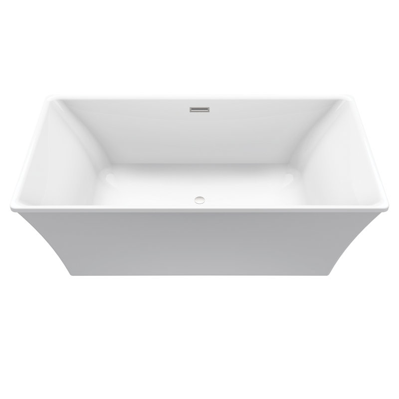 Baignoire autoportante MTI Solutions, Blanc