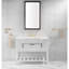 Miroir de salle de bain multifonctionnel avec lumières DEL - Contrôle tactile intelligent, température de couleur réglable, désembuage, brun, aluminium, P 40 po, l 24 po, H 1,5 po, meuble-lavabo multifonctionnel de 21,1 lb