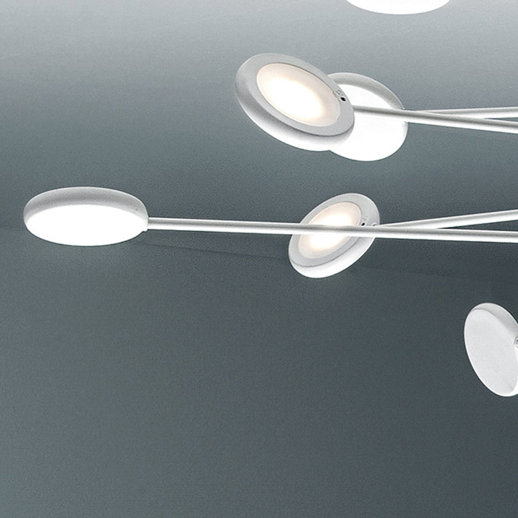 Arbor 20-Light LED Sputnik Modern Linear Chandelier